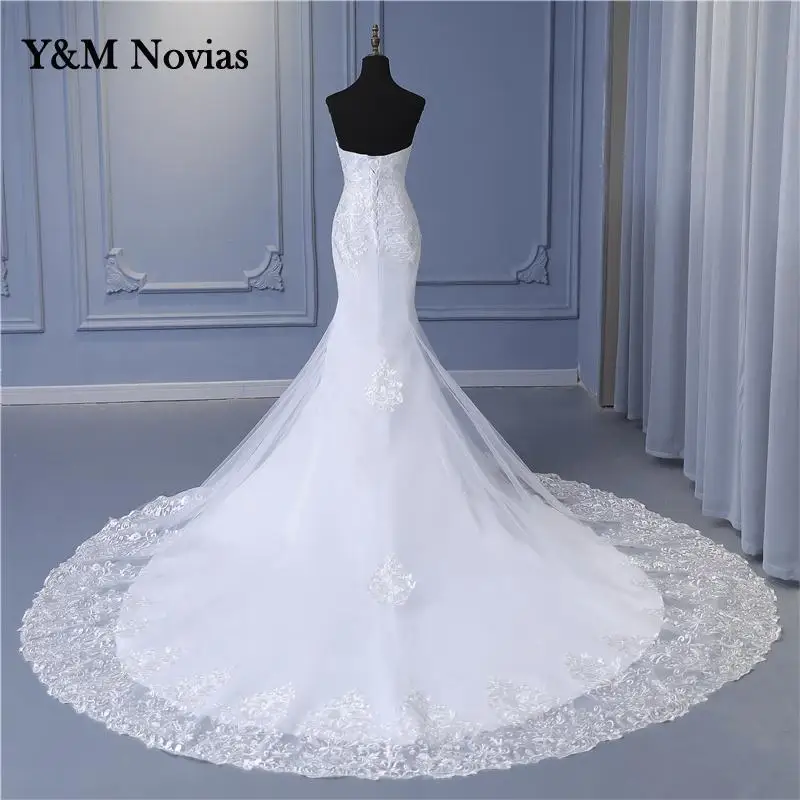Новинка Y &amp M арабское платье Aso Ebi винтажное кружевное с бисером без бретелек