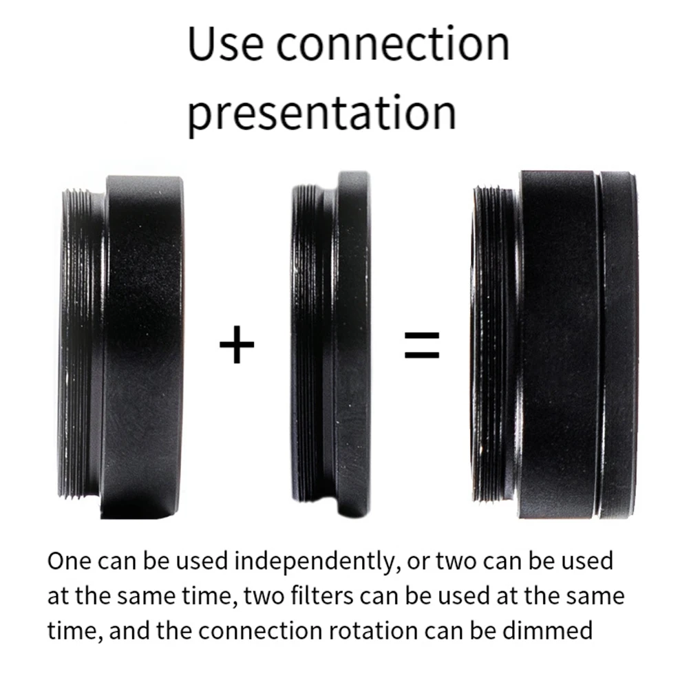 Фото A24P 1,25-дюймовый фильтр с регулируемой поляризацией для астрономического монокулярного телескопа и окуляра, просмотра луны для планетов №4