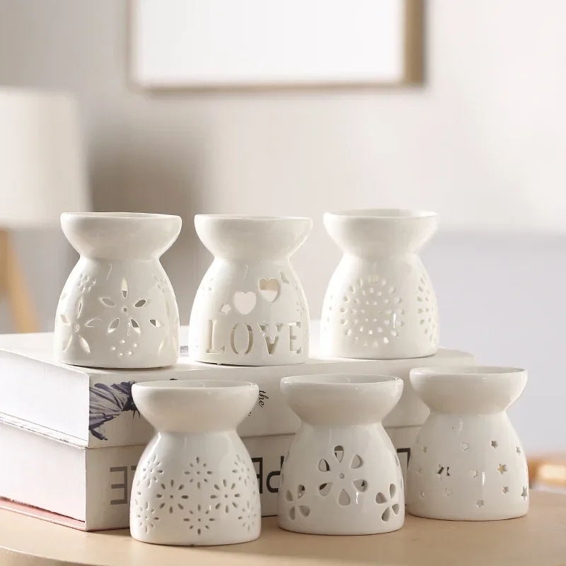 Керамический подсвечник масляная курильница эфирная горелка для ароматерапии