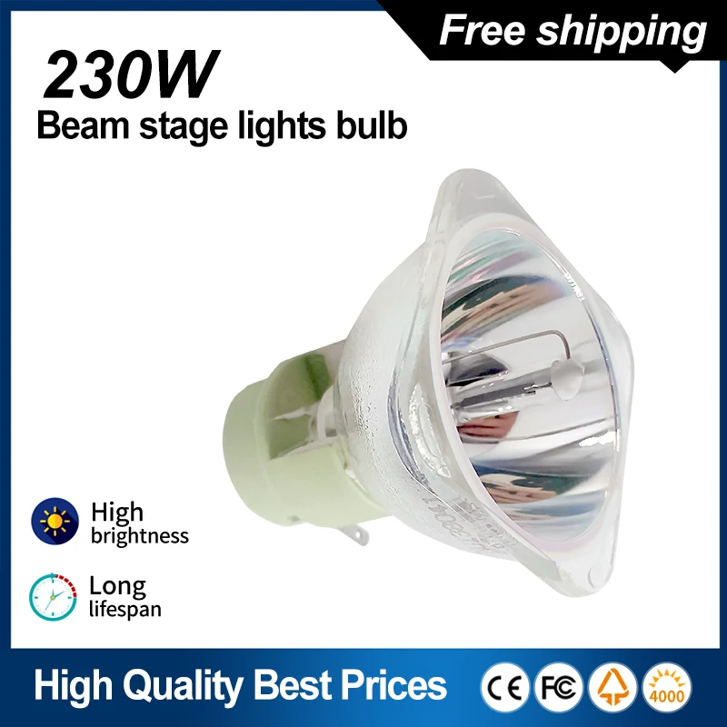 

Factory Wholesale 230W Moving Beam Projector Lamp 7r Green Head SIRIUS HRI 230W Bulb