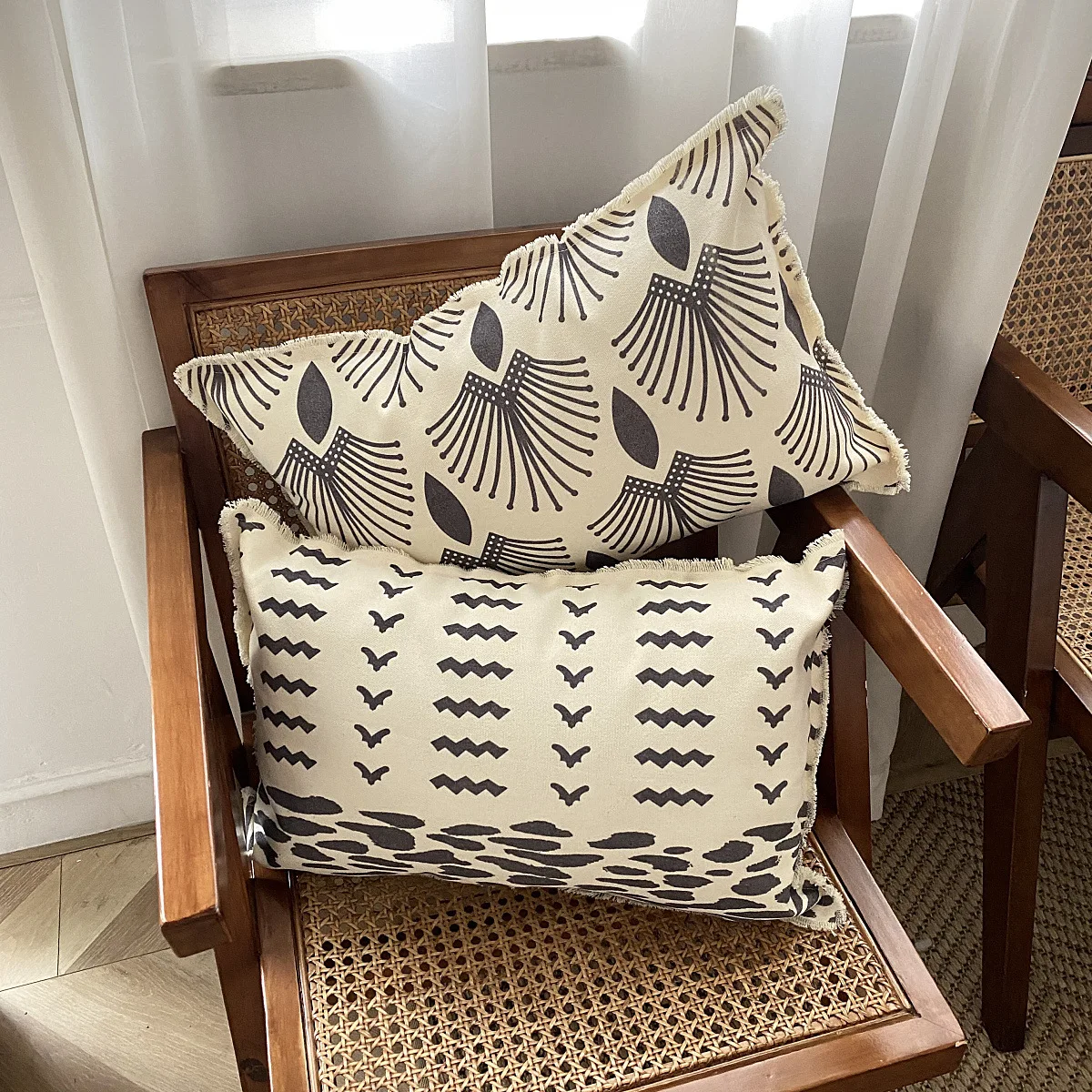 

Чехол для подушки с принтом, декоративный чехол для дивана, 30x50 см