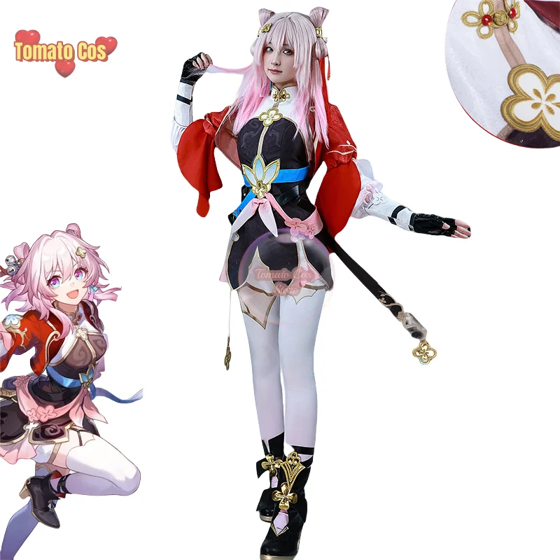 7 марта Косплей Игра Honkai Star Rail мечмен Платье Аниме Ролевая игра Карнавальная