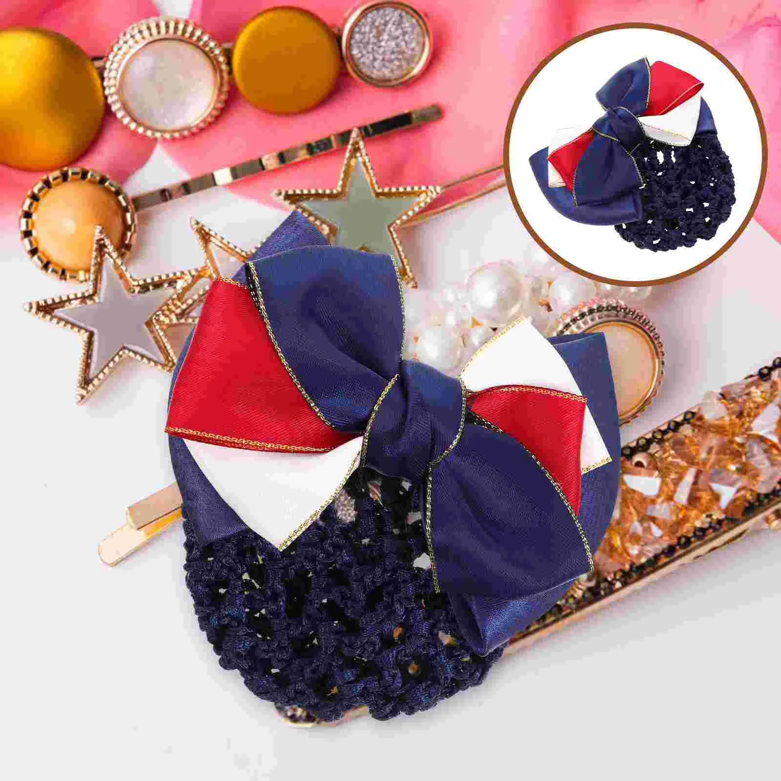 

Крышка для пучка волос, сетчатые булочки, заколки, сетчатые зажимы для волос, аксессуары для приготовления пищи для девочек