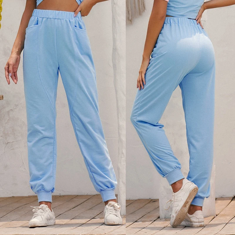 

Loose Pants For Women Fashion High Waist Trousers Women Casual Pants Streetwear