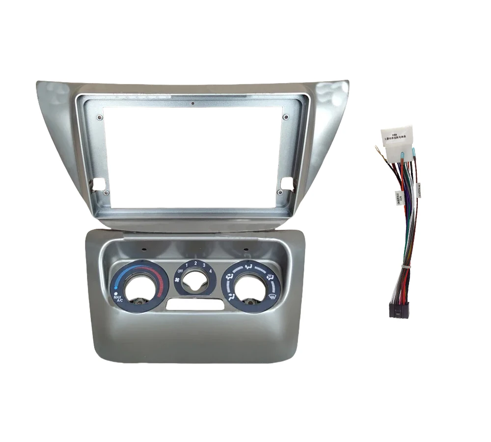 

9 дюймовая Автомобильная Мультимедийная рамка, Автомобильная Радио, аудио рамка, панель приборной панели, облицовки для Mitsubishi Lancer ix 2004-2006