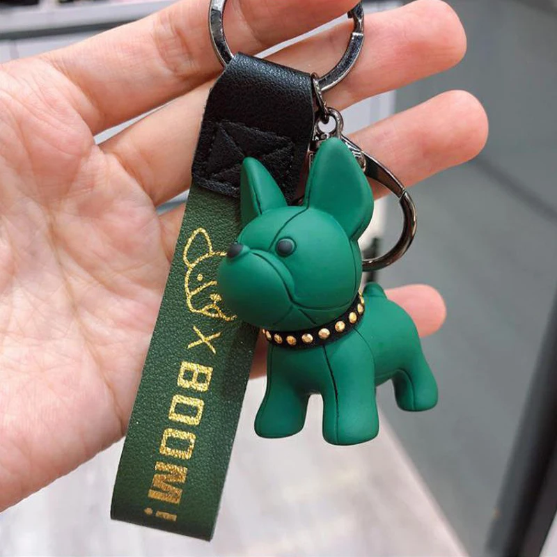 Брелок для ключей в виде собаки