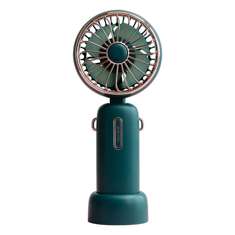 

Handheld Fan 4800Mah USB Rechargeable Fan Portable Mini Hand Held Fan For Home Office Desktop And Travel Indoors