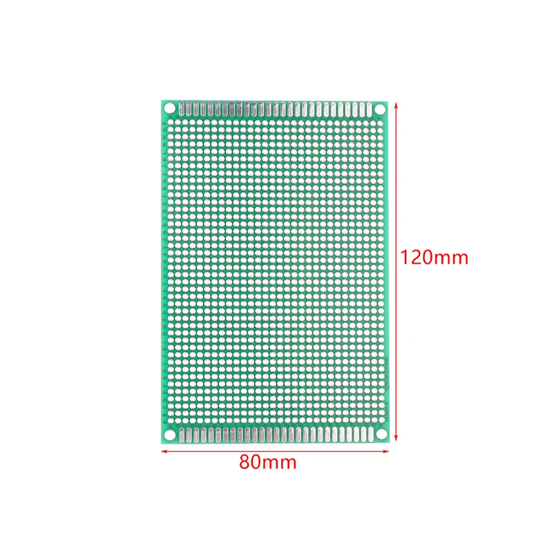 

8*12cm/9*15cm Prototype Plate 2 Layer 9*15cm Panel Universal Board Double Side 2.54mm Green