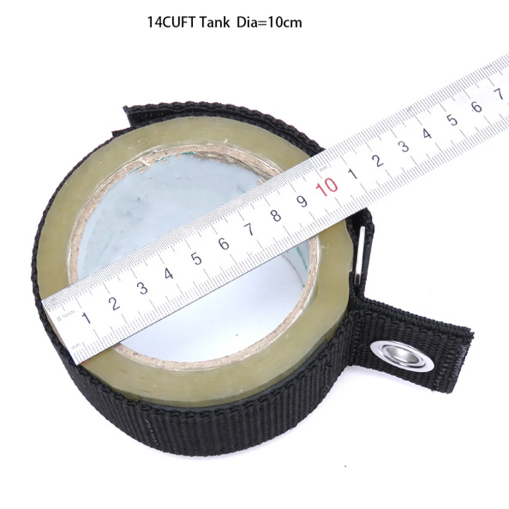 

1 пара сухой комплект для подводного плавания с ремнем на бутылку, держатель для цилиндра для подводного плавания, ремень для камеры, 11 см ди...