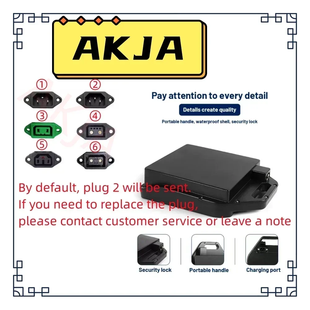 Быстрая трансляция воздуха 52 В новая литиевая батарея полной емкости 18650 20-100 Ач