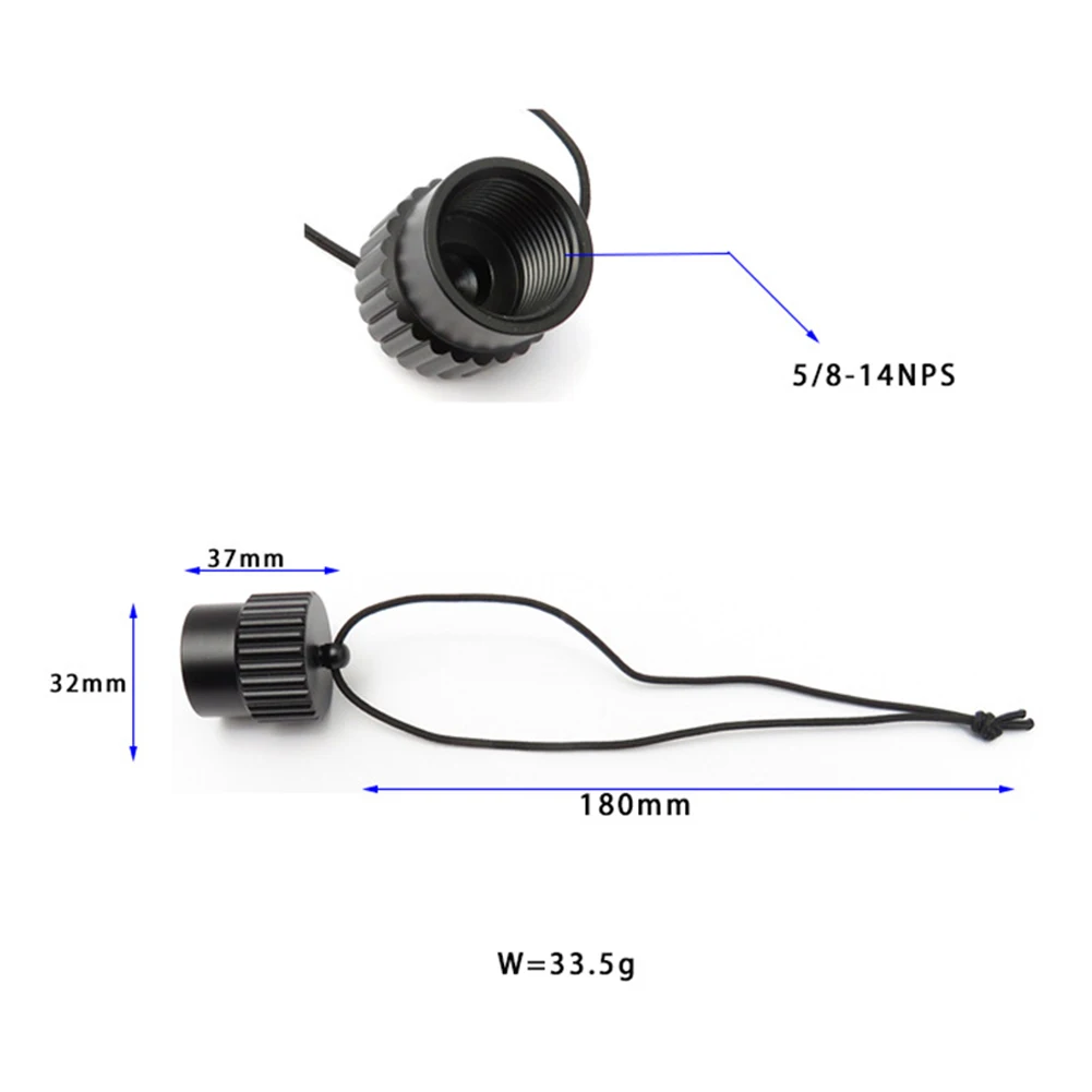 

Part Dust Cap Professional Protection Scuba Tank Cap Cover DIN Dust Functional Plug 5/8-14NPS Valve 6061 Aluminum