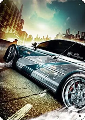 

Need for Speed Most Wanted Need for Speed Poster Plaque Metal Tin Sign