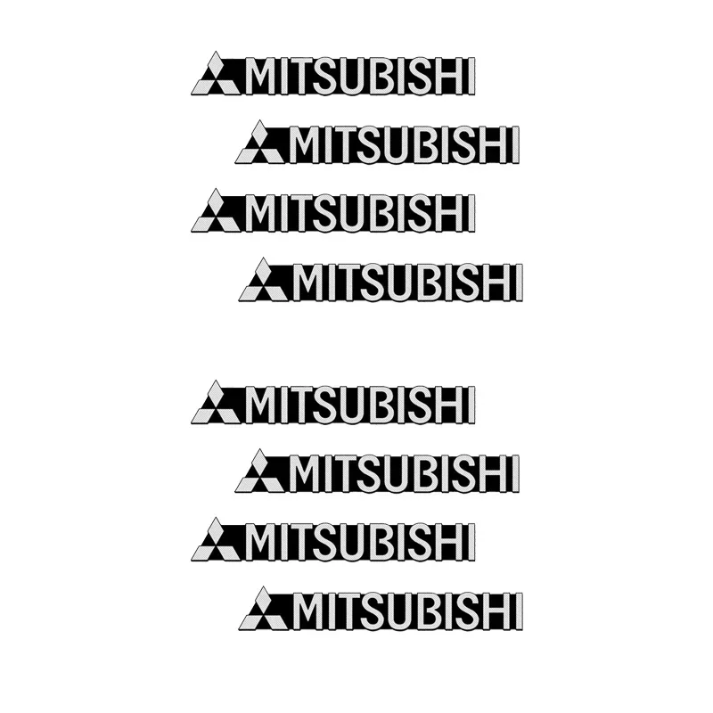 

Mitsubishi 3D Автомобильная Аудио Стерео Декоративная Алюминиевая Наклейка