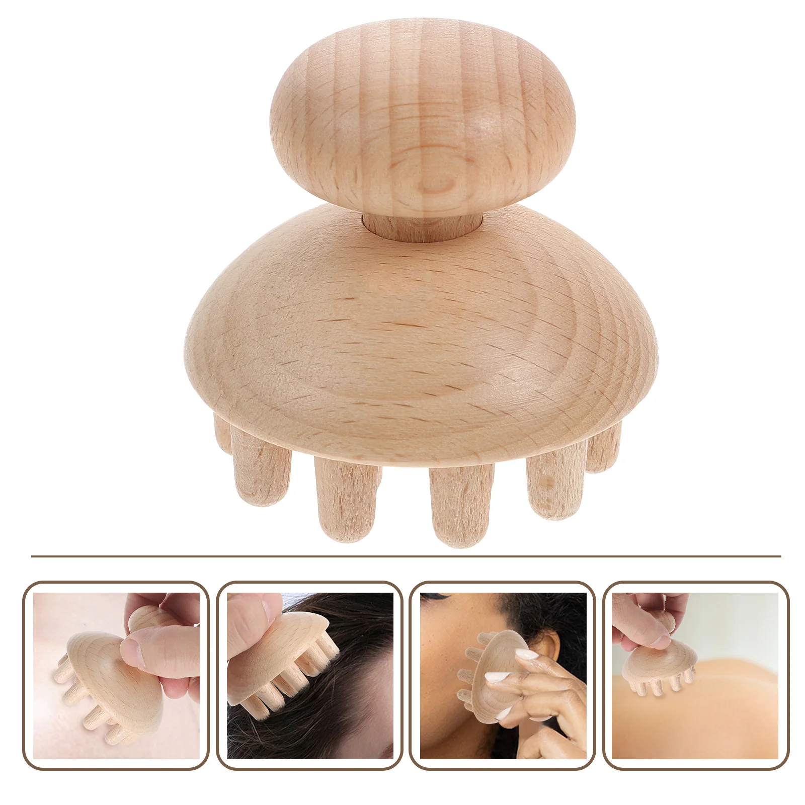 

Comb Scalp Wooden Hair Head Body Wood Tool Brush Growth Cellulite Massaging Anti Wide Curly Detangler Shampoo Hairdressing