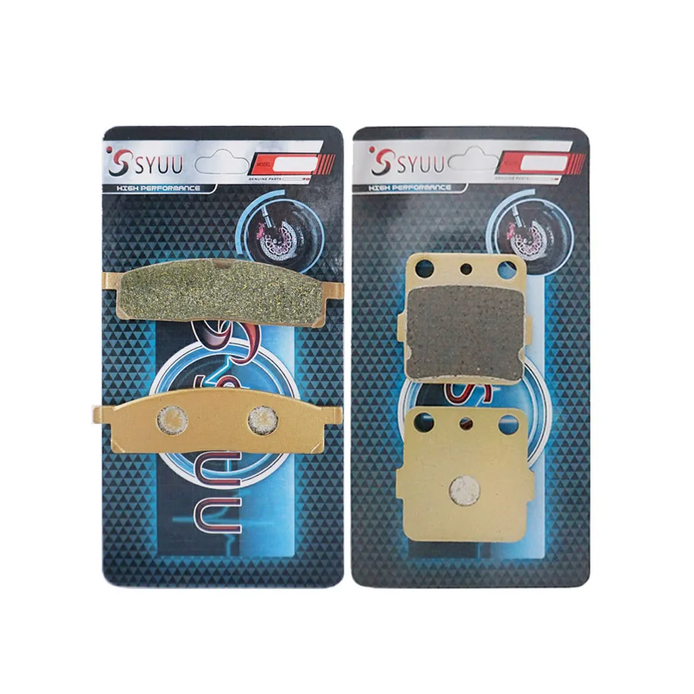 Медные полуметаллические передние и задние тормозные колодки для мотоцикла YAMAHA