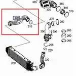 

UCPA 10 H128120 TURBOSARJ HOSE SAG C-CLASS W204 0714 S204 0714 (name.)