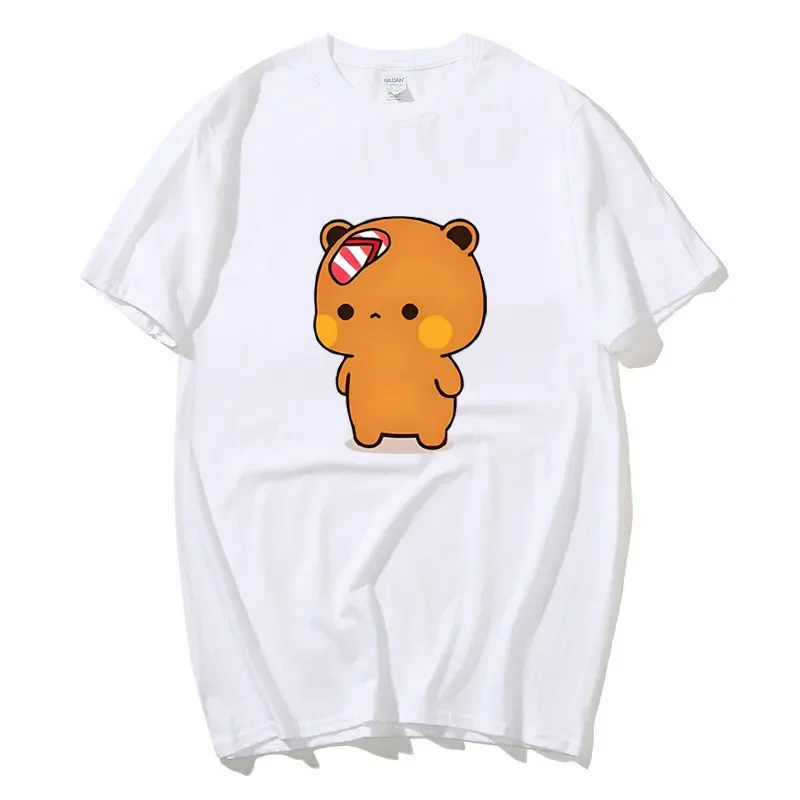 Пара Bubu бросает шлепанцы в Dudu летняя хлопчатобумажная футболка была бросала от с