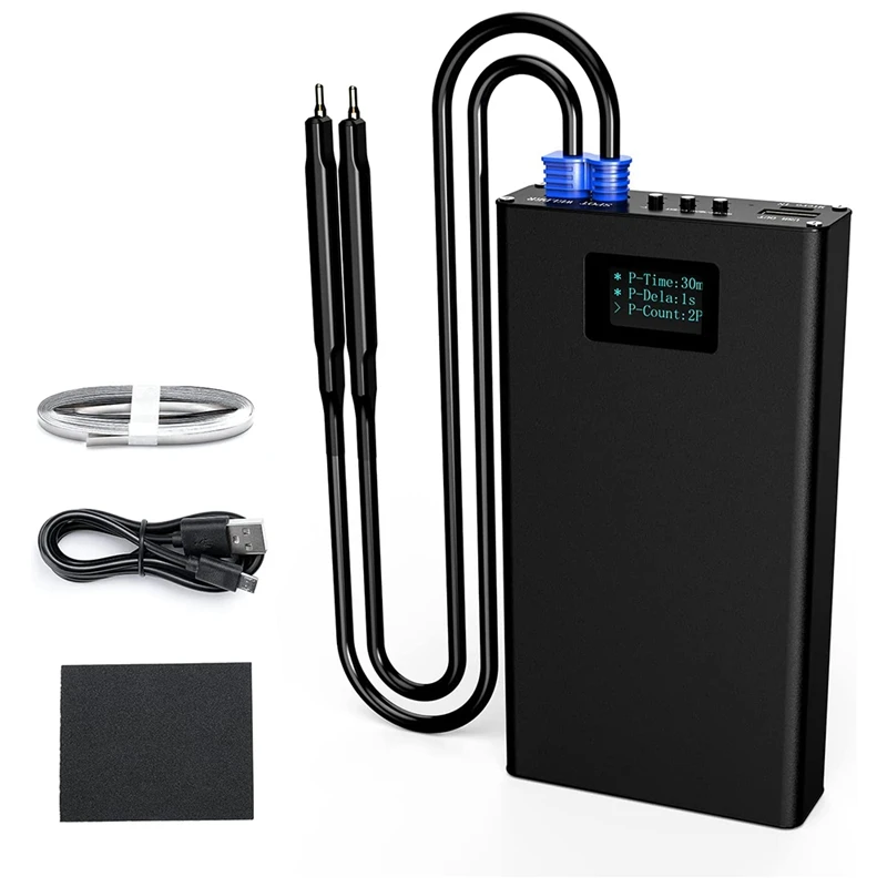 

Spot Welder With Clear LCD Screen 10000Mah Portable 30 Gear Adjustable Spot Welder Machine DIY 18650 Battery Spot Welder