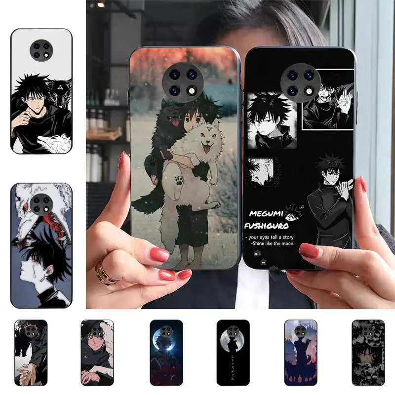 

Anime Jujutsu Kaisen Fushiguro Megumi Phone Case for Samsung S20 lite S21 S10 S9 plus for Redmi Note8 9pro for Huawei Y6 cover