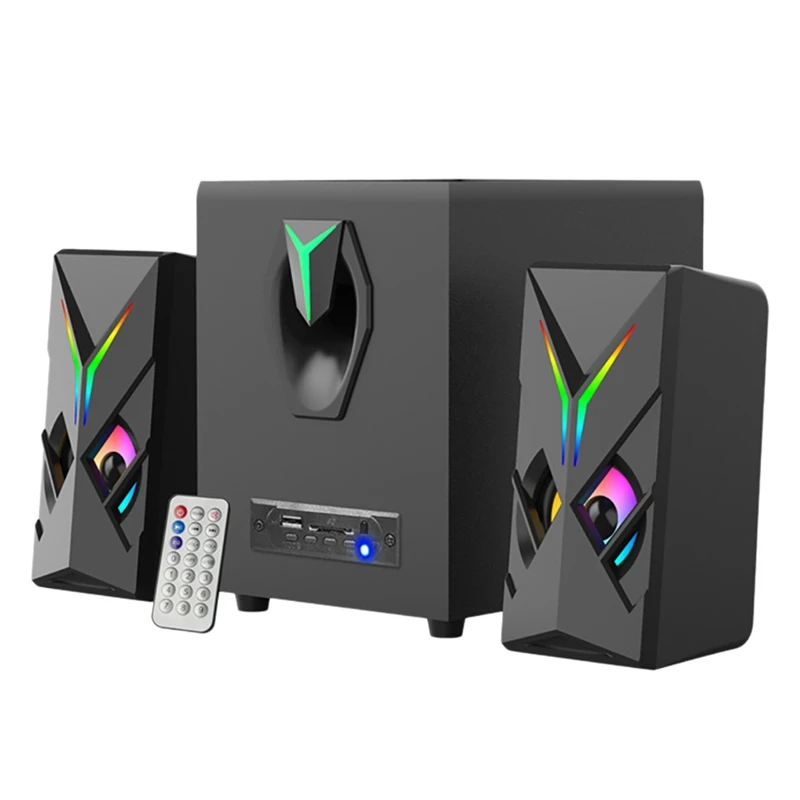 

Computer Speakers Stereo Multimedia Speaker System With Subwoofer 3.5Mm Audio Input Suitable For Tablet And Mobile Phone