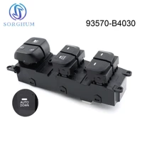 sorghum 93570 b4030 93570b4030 new electric master power window control switch auto down switch button for hyundai i10 18 pins