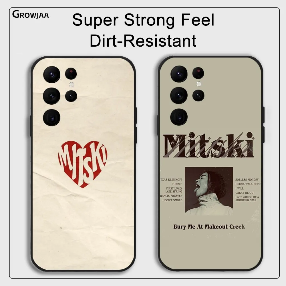 Чехол для телефона COOL M-MitskiS Singer Samsung Galaxy S25 S24 S22 S23 Ultra S21 S20 Plus 5G защитный силиконовый