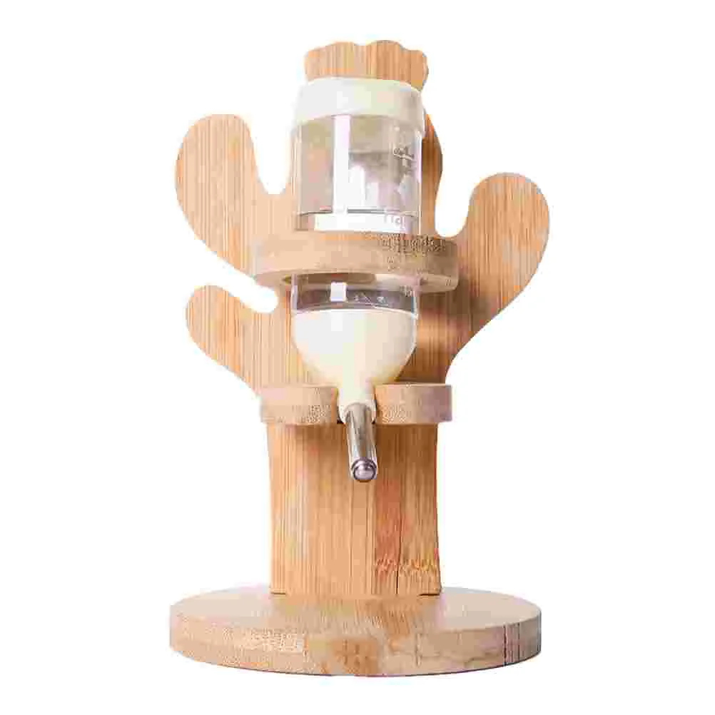 

1 комплект бытовых бутылок для воды, износостойкая бутылка для шиншиллы, деревянный держатель для воды