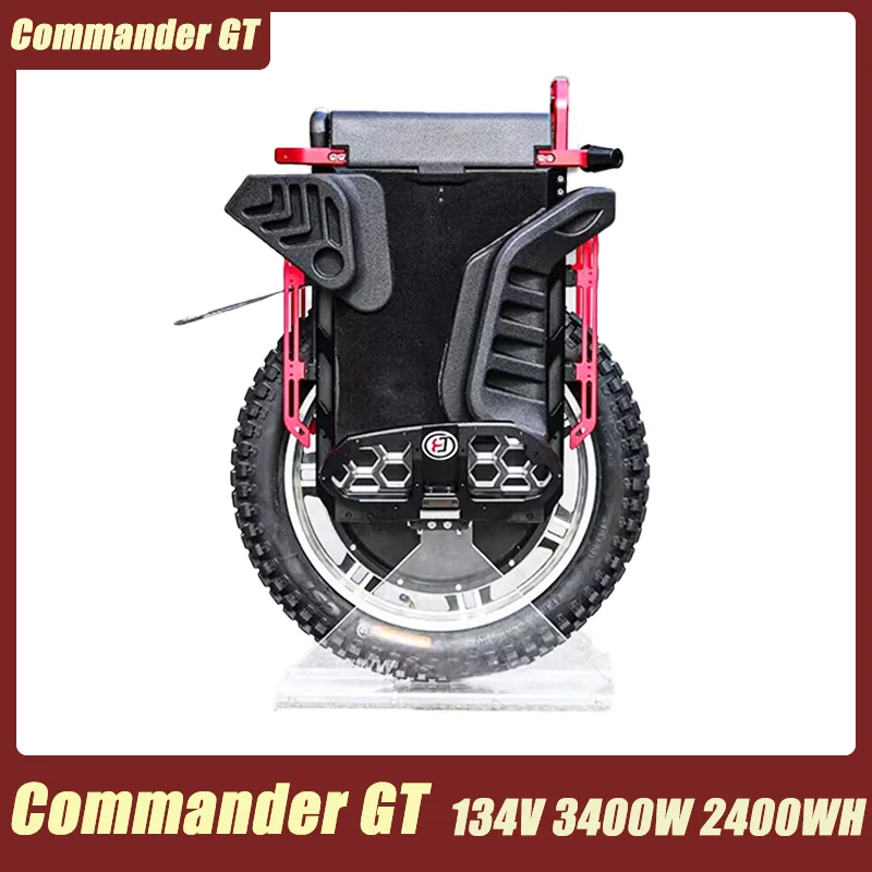 

Новинка, аккумулятор Extreme Bull Commander GT EUC 134 в, 3500 Вт/ч, 50S, 115 Вт, двигатель HT C38, скорость холостого хода км/ч, Электрический Одноколесный велосипед