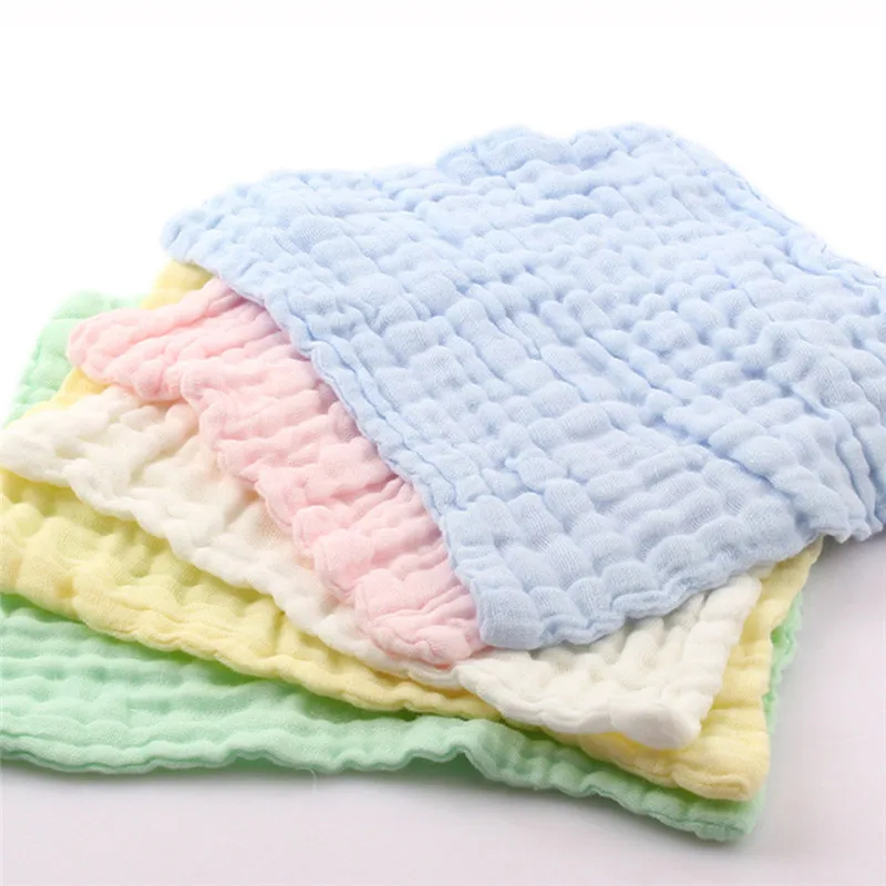 

20pc/Lot 28*28CM Baby Face Towel 100% Cotton Candy Colors Kids Towel