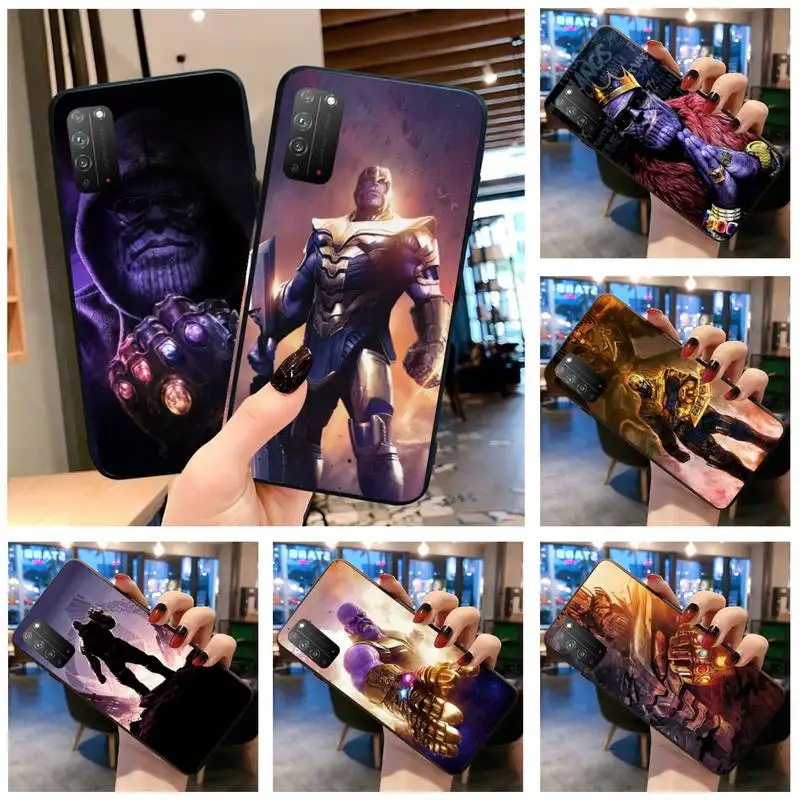 

Marvel Superhero Thanos Phone Case For Huawei Honor 70 60 50 30 20 10 9 9X V30 Pro Lite View