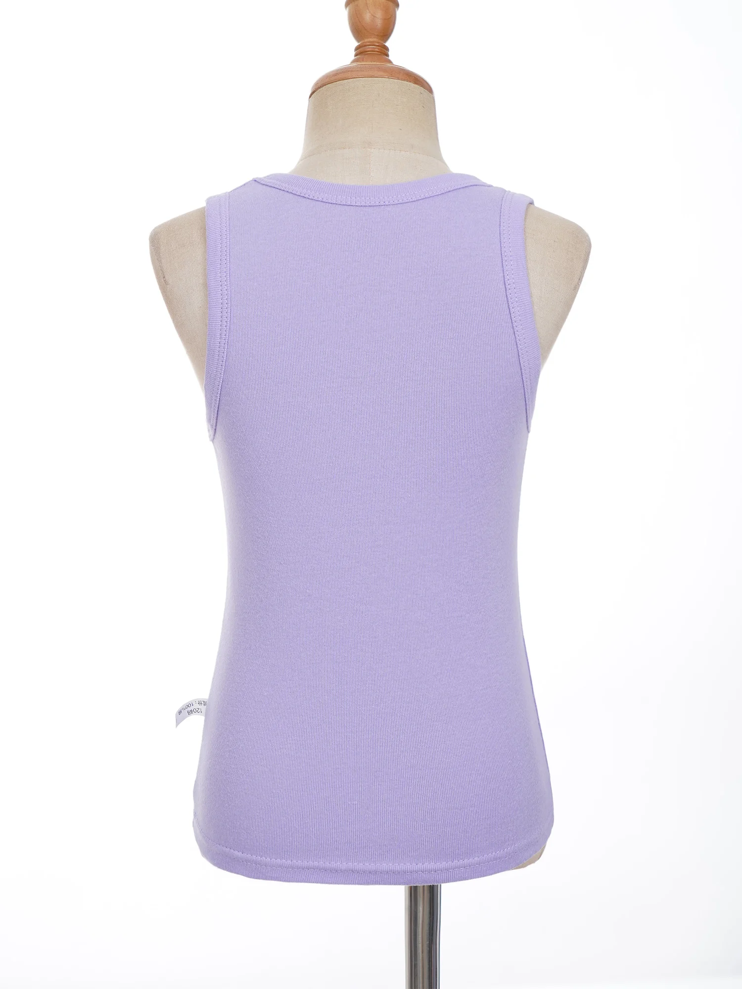 Летняя майка для девочек с вышивкой щенков Повседневная однотонная