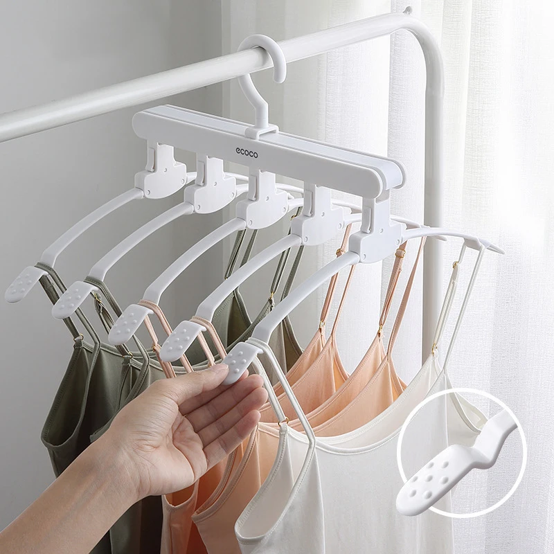 

Foldable Clothes Hanger Space Saver Storage Clothes Hanging Pant Rack Tie Shelf Dress Neat Hanger Wardrobe Accessories