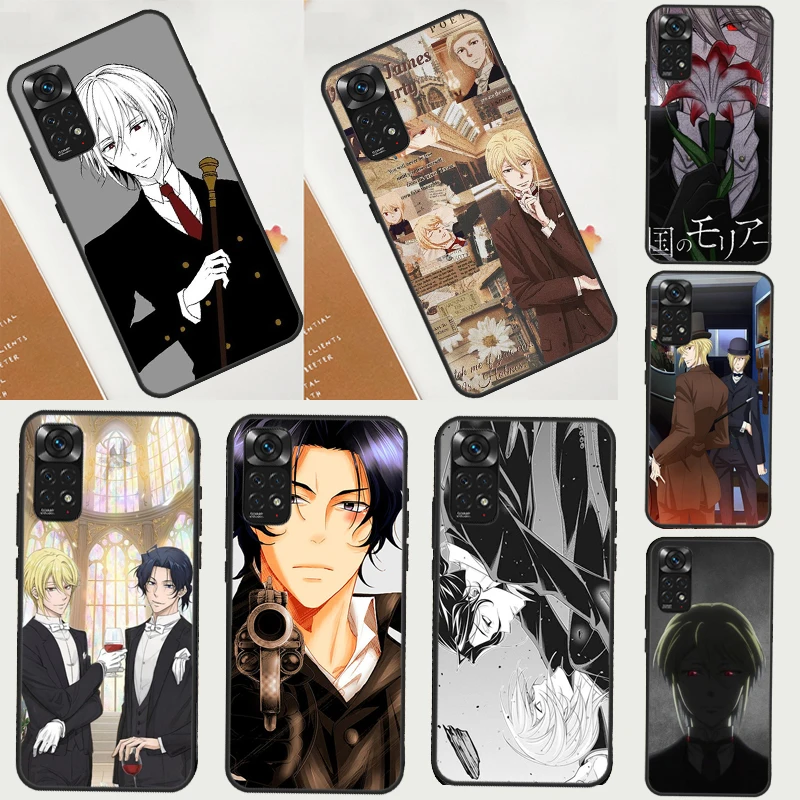 Чехол для телефона с аниме Moriarty The Patriot для Xiaomi Redmi Note 12 8 9 10 11 Pro 8T 9S 10S 11S 12S 10A 9C 10C 12C, чехол