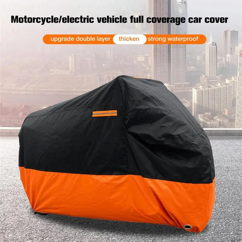 

Motorcycle Cover Motorbike Waterproof Cover Motorcycle All Season Dustproof Cover To Protect From Rain Sunlight Dirt And Dust