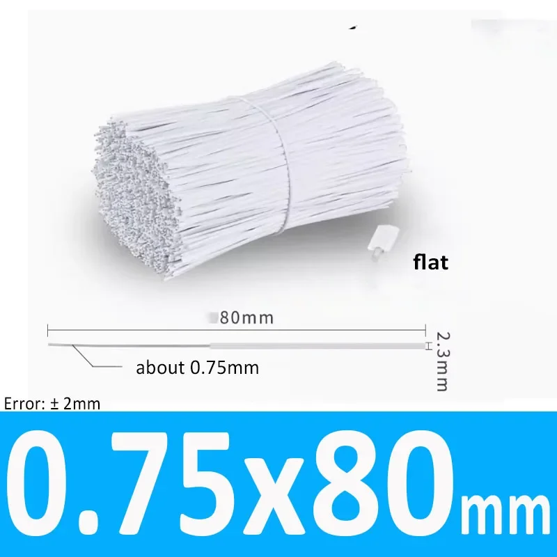 

Многоразовые кабельные стяжки из стали черные/белые 0,75x80 мм