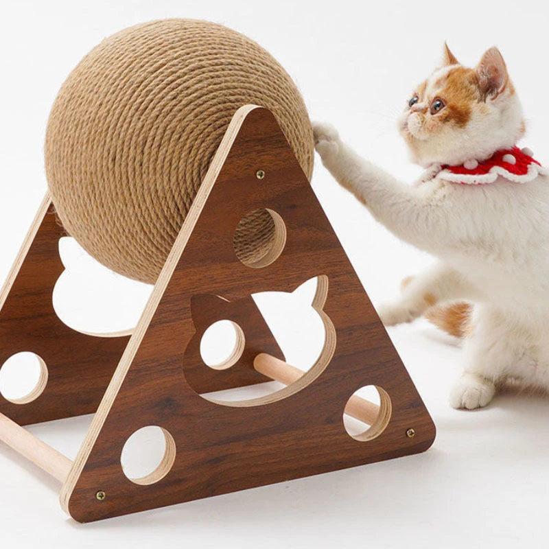 

Cat Scratching Ball Toy Interactive Cat Scratcher Board Kitten Sisal Rope Ball Scratch Paws Pet Grinding Scratching Cats toys