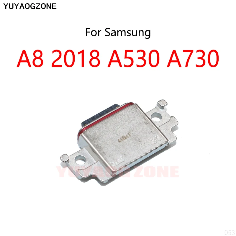 

2PCS For Samsung Galaxy A530 A530F A730 A730F A8 2018 A830 A8+ A8 Plus USB Charging Dock Charge Socket Port Jack Plug Connector