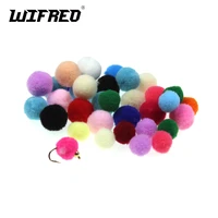 wifreo 500pcs bug egg trout fishing flies no hooks multi colors trout salmon fly fishing lures flies tying material 8mm 10mm