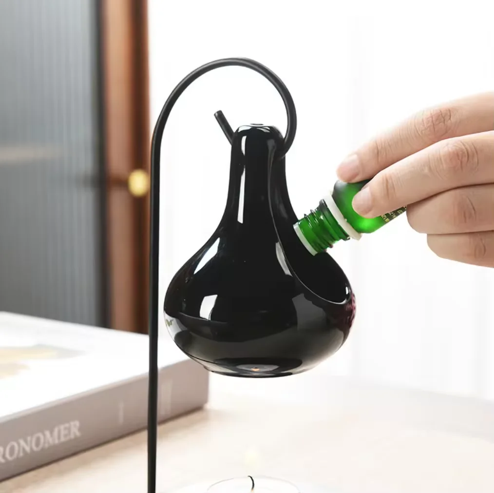 Керамические горелки для плавления воска с железной рамой эфирными маслами