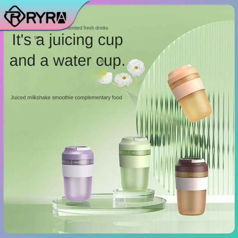 

Multi-purpose Fruit Machine Pp Plastic Small Juicing Cup Built-in Battery Juicer Portable Kitchen Tools Usb Rechargeable 400ml