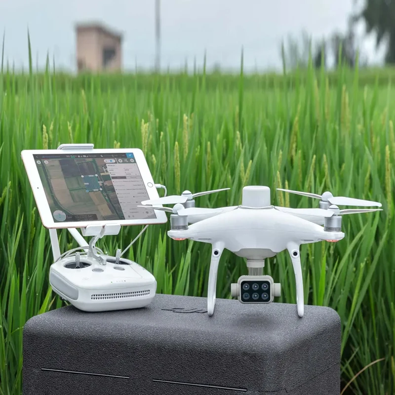

phantom 4 multispectral agriculture drone used with d-rtk 2 base station agras mg-1p rtk t16 t20