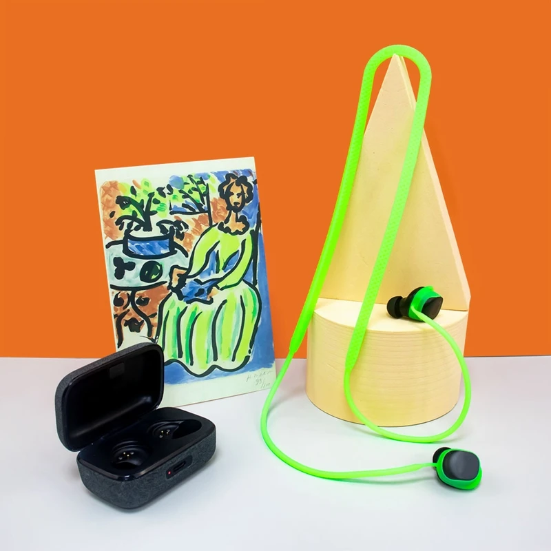 

Силиконовый Шнур для наушников с защитой от потери для импульса True Wireless 3, приятный для кожи шнур для наушников, мягкий ремешок K1KF