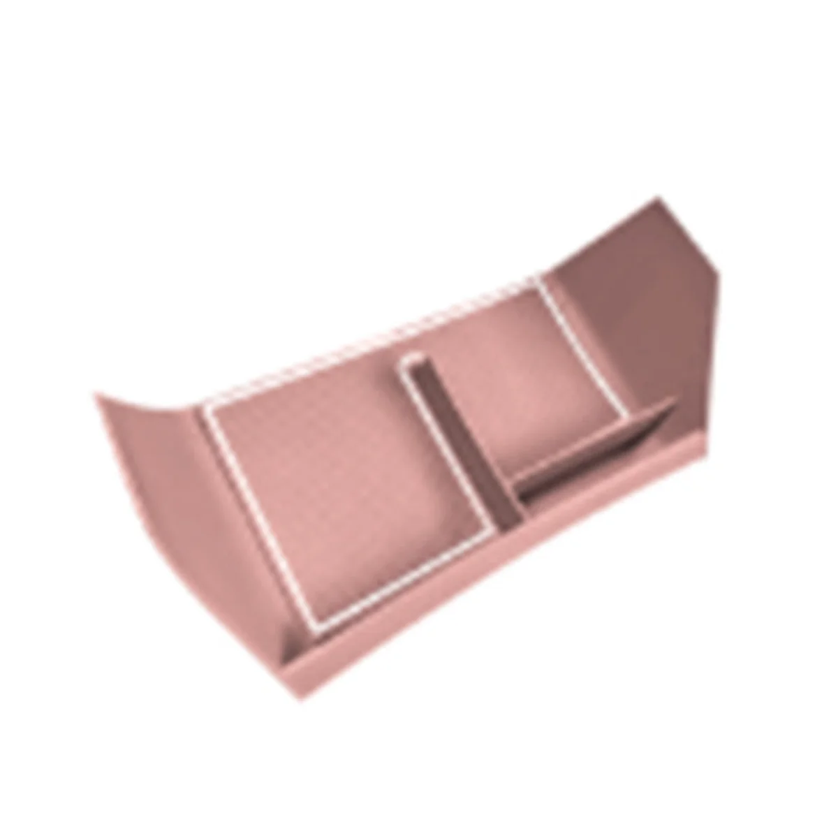 Розовый автомобильный ящик для хранения с центральным управлением органайзер