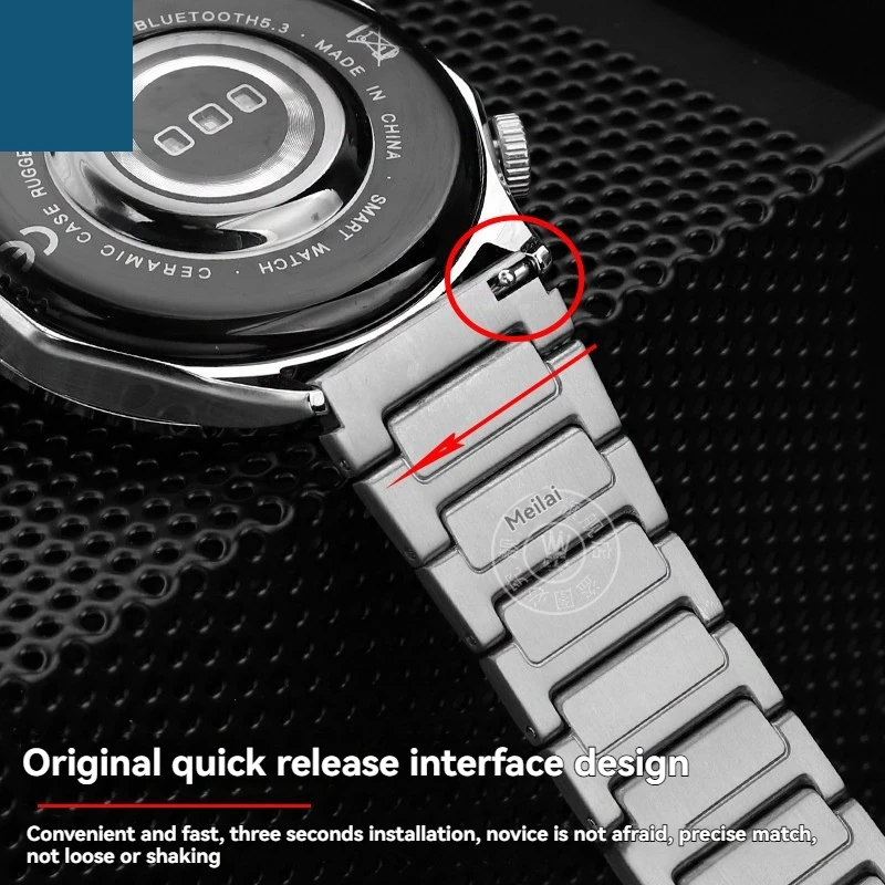 Фото Ремешок для часов из титанового сплава с быстрым креплением, 23 мм, для Casio PROTREK PRW-60 PRW-61 PRW-50 PRW-70Y PRW-30, мужской браслет для горных часов №3