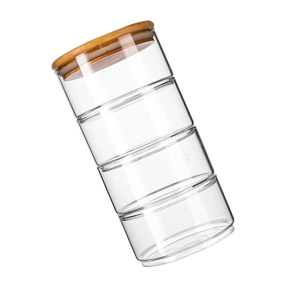 

4Pcs Multi-functional Storage Jars Effective Bowls