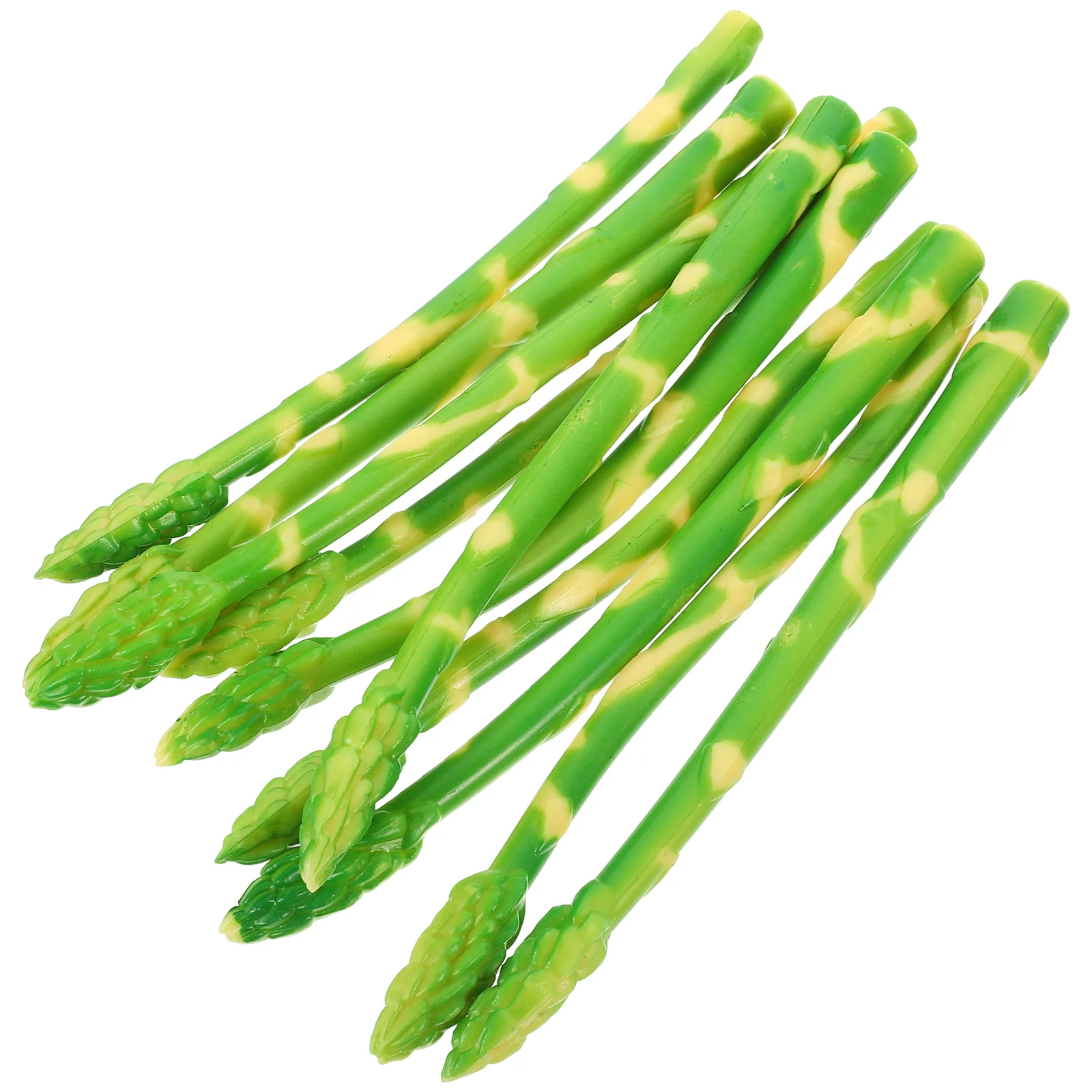 

10 Pcs Decoration Home Simulation Asparagus Food Display Show Ornament Rustic Kitchen Decor Fake Asparagus Kitchen Food Decor
