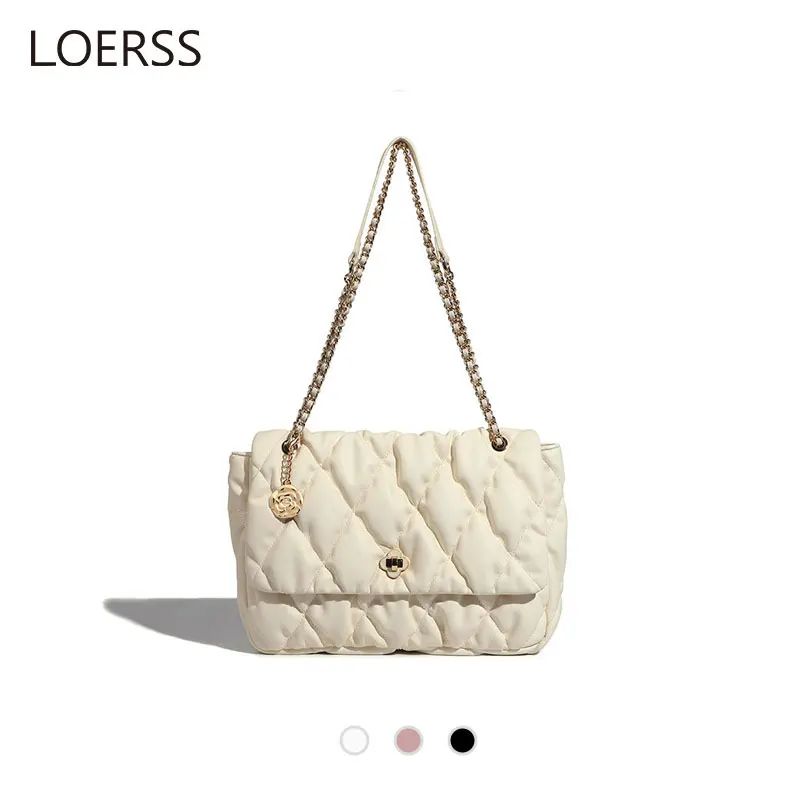 Сумка на плечо LOERSS женская кожаная