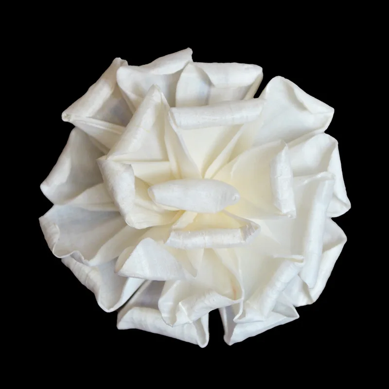 

10pcs D6cm Rose Flower Diffuser Flower Decor Home Fragrance Aromatherapy Diffuser Rattan Replaceable Aromatherapy Flower Sticks