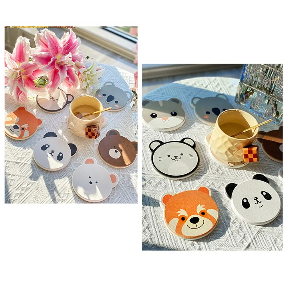 Милый дневной диатомит круговой изолированный коврик для обеденного стола