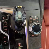 zwnav gearbox handles stick head car crystal gear shift knob for bmw 3 series x5 x6 x7 z4 2019 2020 accessories high quality